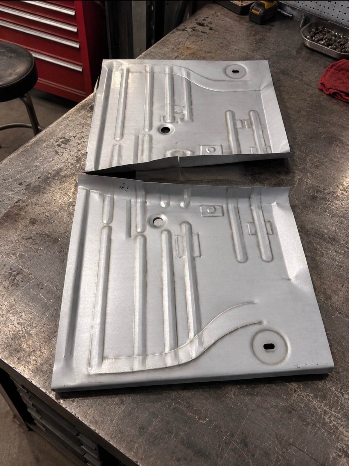 1979–1983 Toyota Pickup Front Floor Pan Repair Section