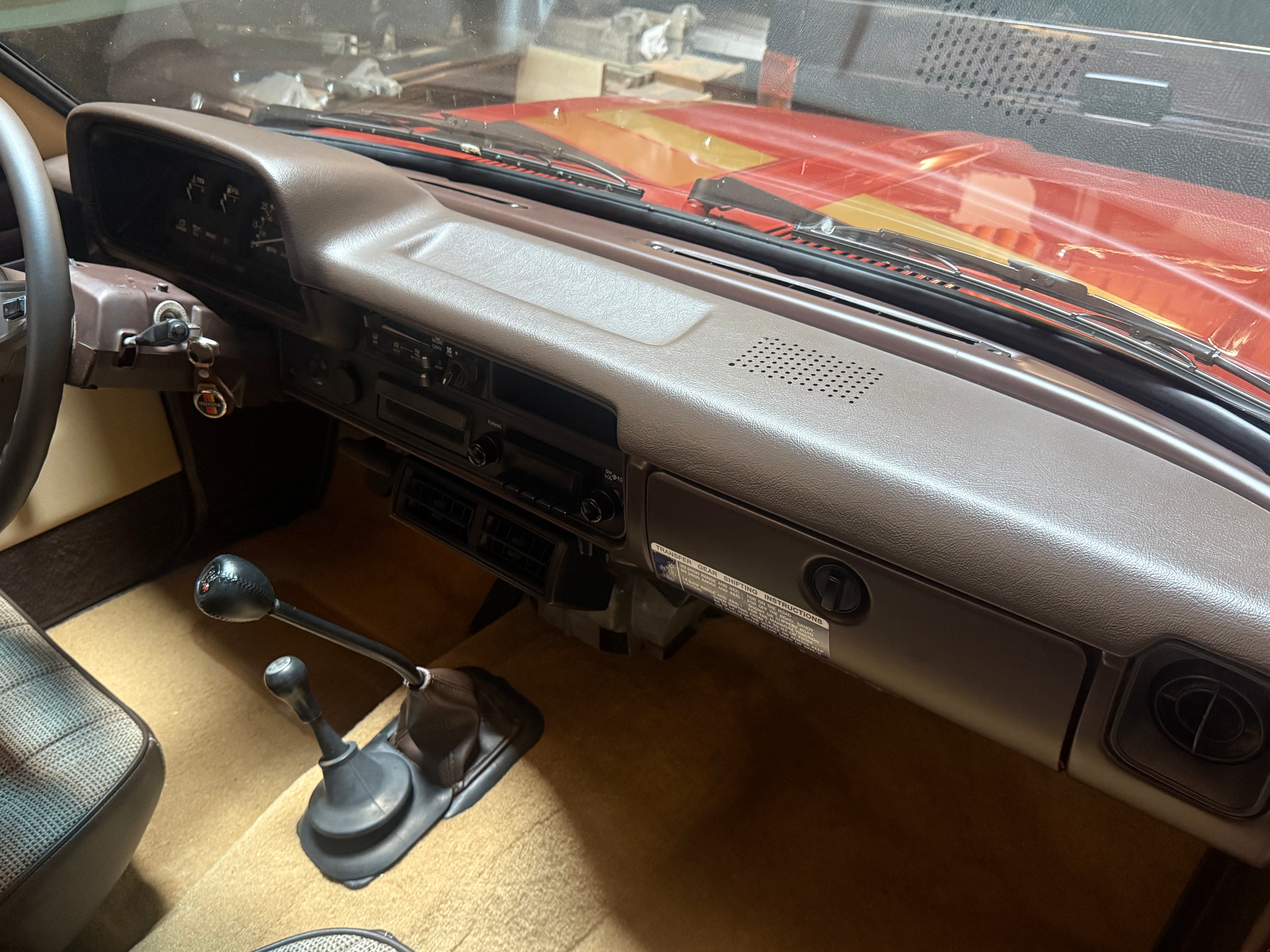 79-83 Toyota Pickup Dash Cover