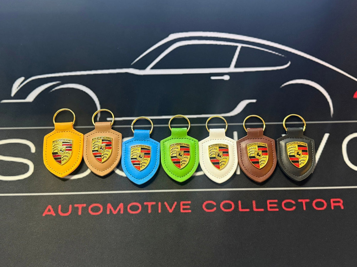 Porsche Key Chain White