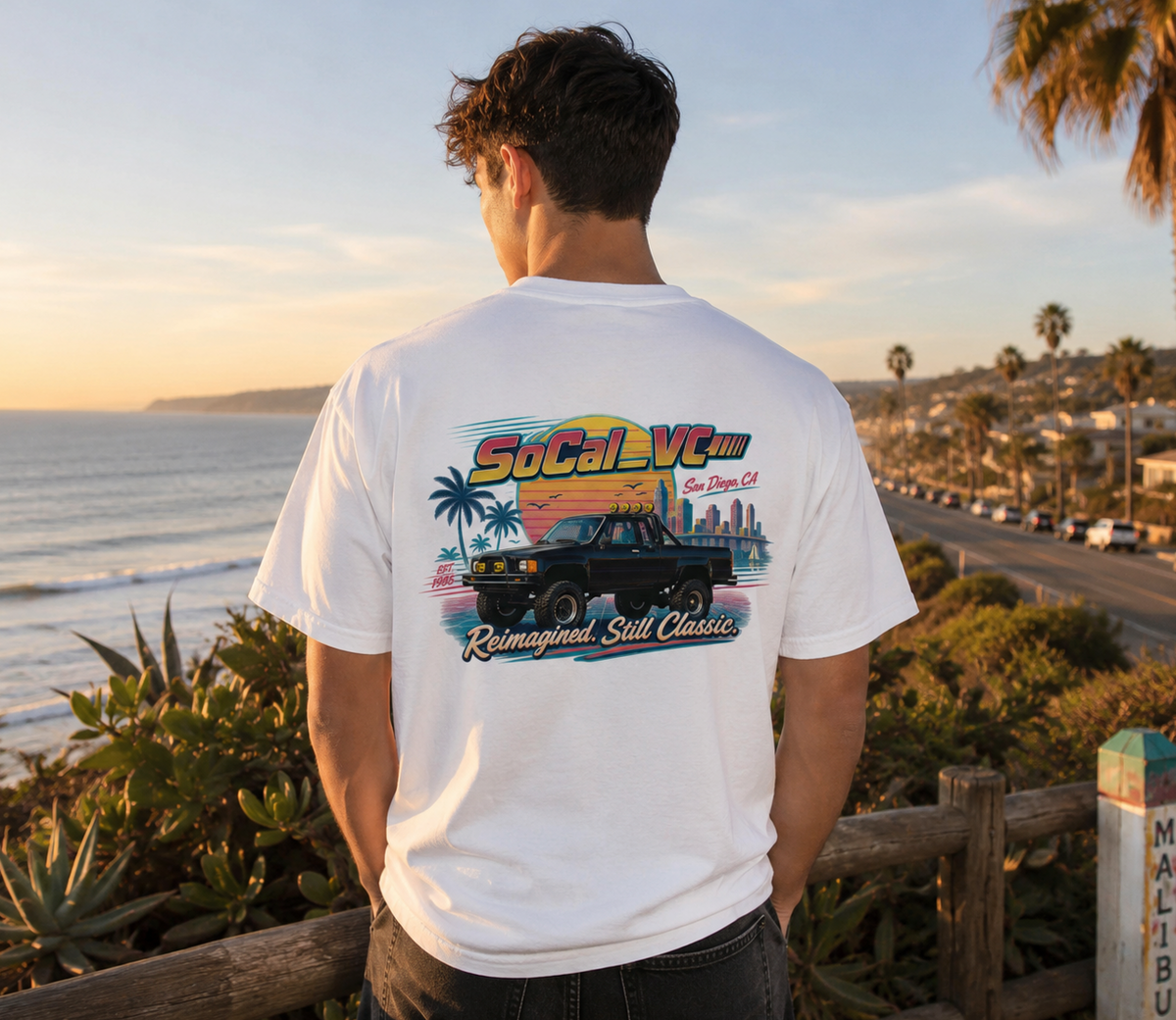 SoCal Vintage Mens T-Shirt BTTF