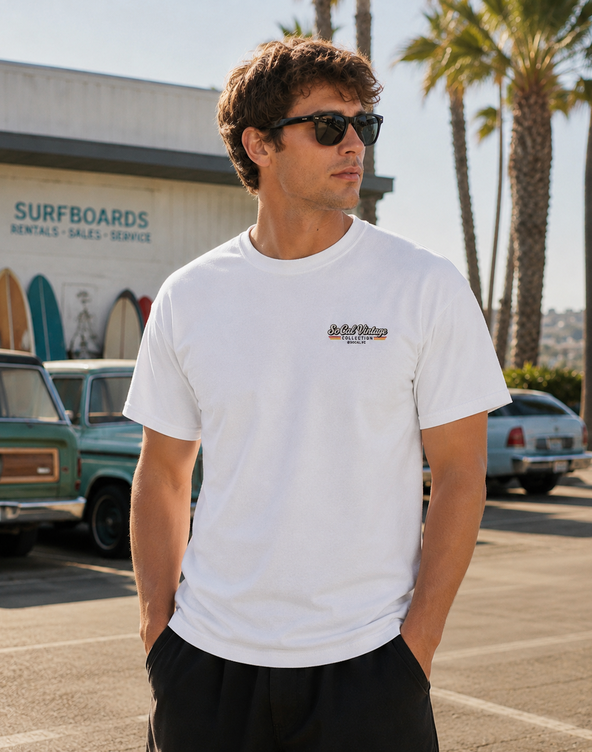 SoCal Vintage Mens T-Shirt BTTF