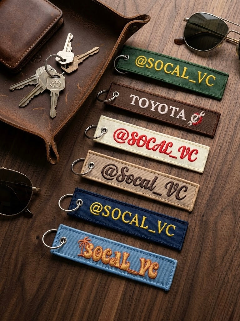 Toyota @Socal_vc Keychain Lanyard