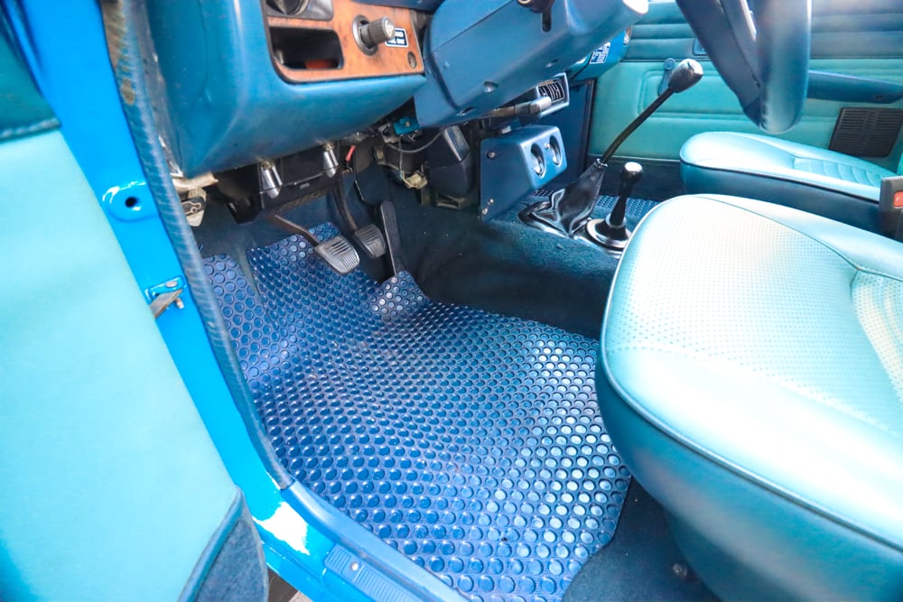 79-83 Toyota Pickup Floor Mats Blue