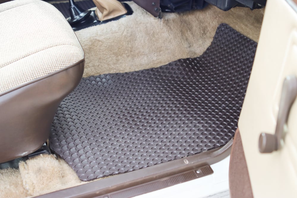 79-83 Toyota Pickup Floor Mats Dark Grey