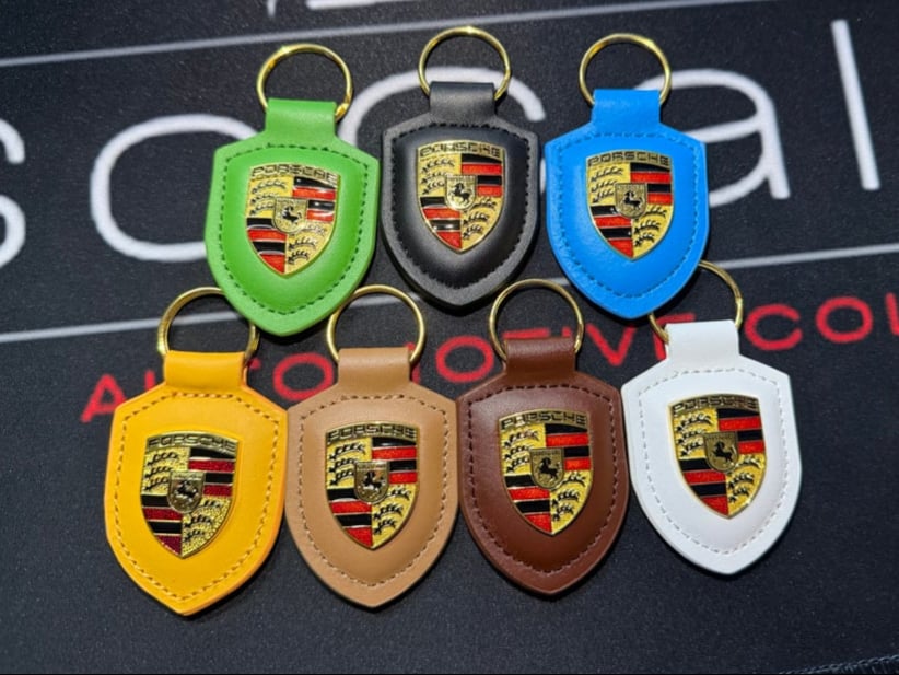 Porsche Key Chain Blue