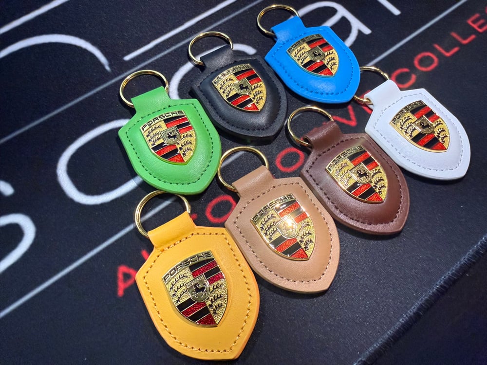 Porsche Key Chain Green