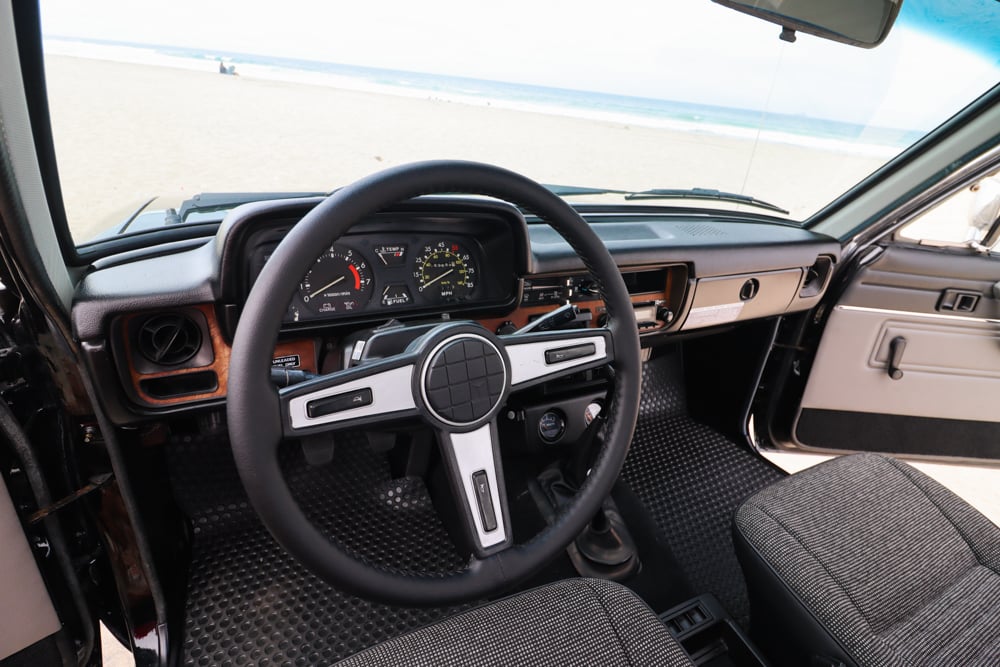 79-83 SR5 Steering Wheel Blue